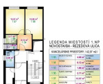 Samostatný kancelársky priestor 43 m2, novostavba-rezedová ulica, baii – fotka 2
